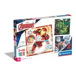 CLEMENTONI PUZZLE 3 BY 48 PIECES AVENGERS