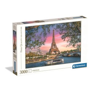CLEMENTONI PUZZLE BY 3000 PIECES  IRON LADY IN PINK