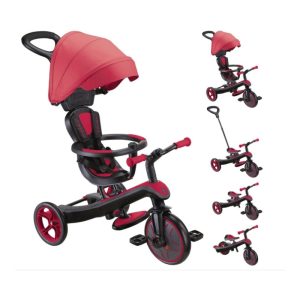 GLOBBER EXPLORER TRIKE 4IN1 DELUXE PLAY - RED