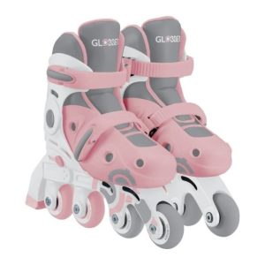 GLOBBER LEARNING INLINE SKATES 2 IN 1 (26-29 CM) - PASTEL PINK