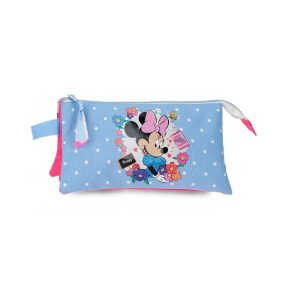 JOUMMA PENCIL CASE 3C MINNIE FLOWERS