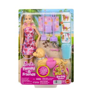 BARBIE WALK & POTTY PUPPY PLAYSET