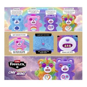 ZURU FUGGLER CARE BEARS 9INC S1