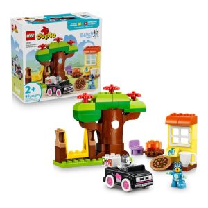 LEGO DUPLO BLUEY PIZZA GIRLS WITH MUFFIN AND BLUEY