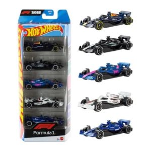 HOT WHEELS FORMULA 1 PKT X 5