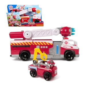PAW PATROL FIRE RESCUE RAPID RELOAD FIRE TRUCK & MARSHALL FIG.