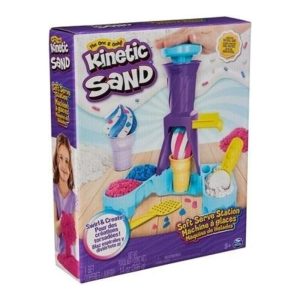 KINETIC SAND ICE CREAM SOFT SERVE STATION PLAYSET