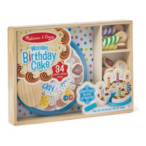 MELISSA & DOUG BIRTHDAY CAKE PLAYSET