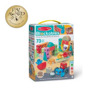 MELISSA & DOUG BLOCKABLES TOWN PLAYSET 73 PIECES