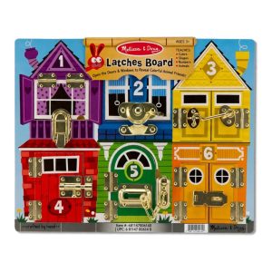 MELISSA & DOUG LATCHES BOARD