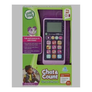LEAP FROG CHAT & COUNT SMARTPHONE PURPLE