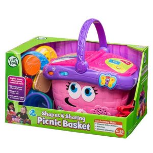 LEAP FROG SHAPES & SHARING PICNIC BASKET