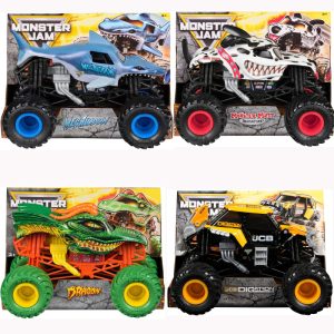 MONSTER JAM METAL TRUCK 1:24 Ass